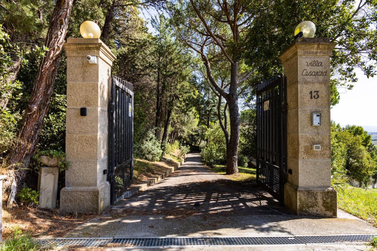Villa Cesarina Amazing Villa With Private Pool In The Tuscan Hills 카살레 마리티모 외부 사진
